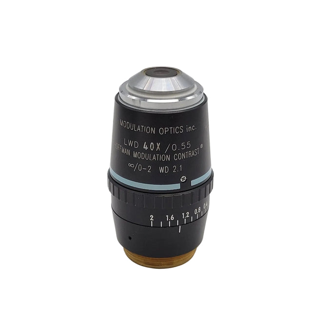Nikon Microscope HMC Hoffman Modulation Contrast Objective LWD 40x
