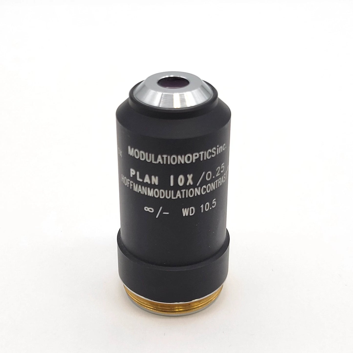 Nikon Microscope HMC Hoffman Modulation Contrast Objective Plan 10x