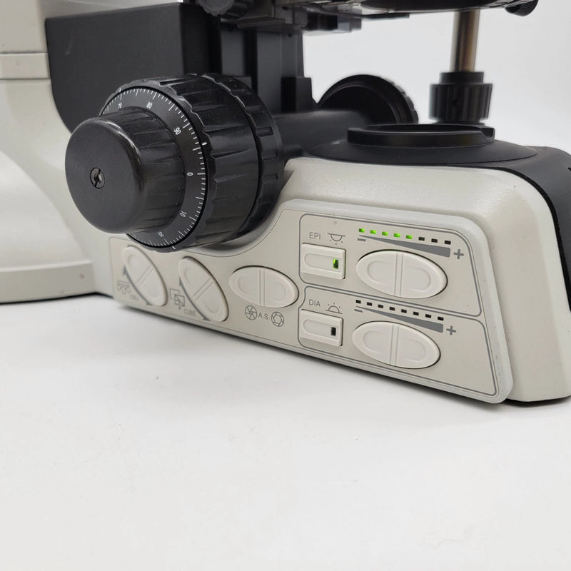 Nikon Microscope Eclipse LV100 Motorized BF/DF DIC Reflected Light & Trinocular Head - microscopemarketplace