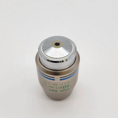 Nikon Microscope Objective Plan Apo 60x Oil Ph3 DM Phase Contrast - microscopemarketplace