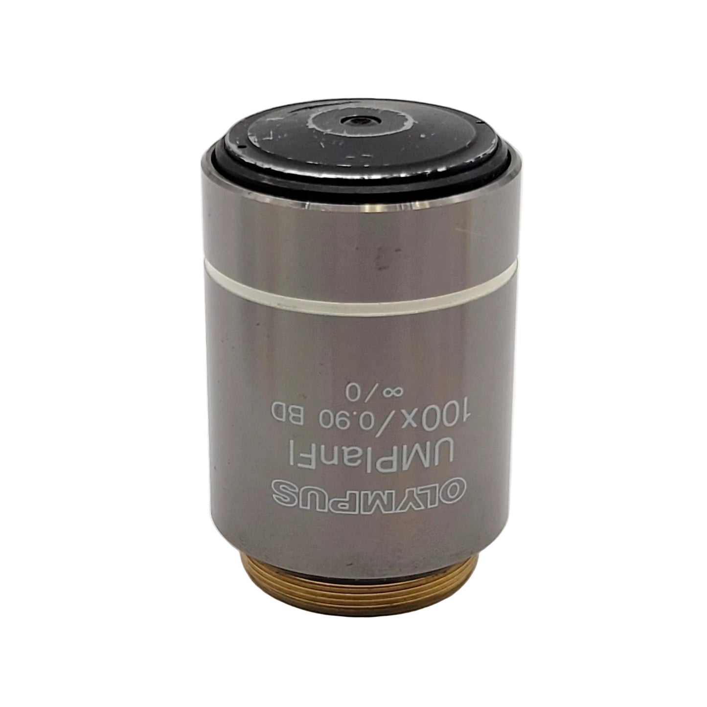 Olympus Microscope Objective UMPlanFl 100x BD Brightfield Darkfield *DEAL* - microscopemarketplace