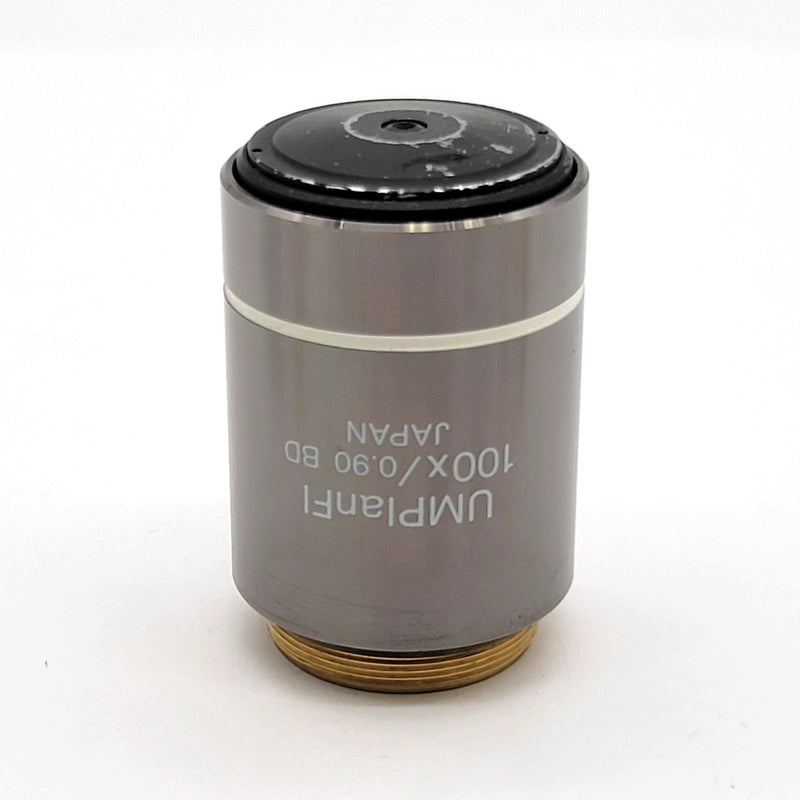 Olympus Microscope Objective UMPlanFl 100x BD Brightfield Darkfield *DEAL* - microscopemarketplace
