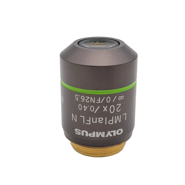 Olympus Microscope Objective LMPlanFL N 20x / 0.40 LMPLFLN - Microscope Marketplace