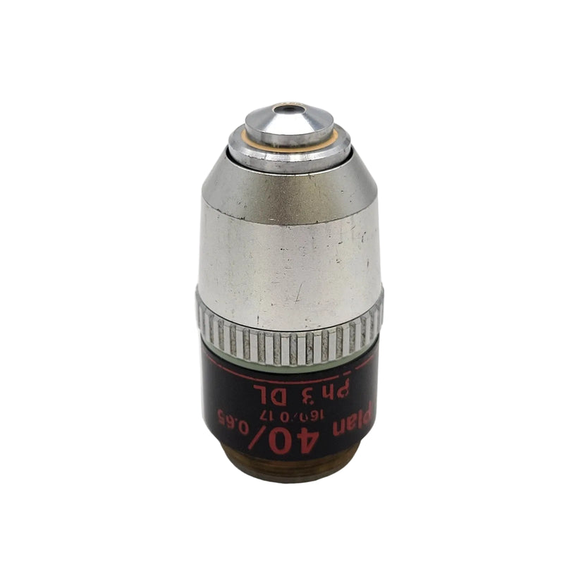 Nikon Microscope Objective E Plan 40x Ph3 DL 160/0.17 Phase Contrast - Microscope Marketplace