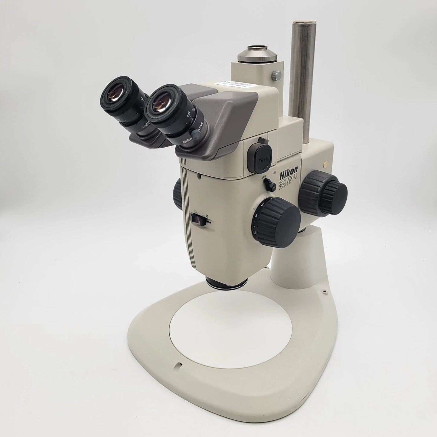 Nikon Stereo Microscope 180mm White Stage Plate Replacement - Microscope Marketplace