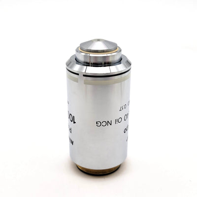 Nikon Microscope Objective CFI Plan Apo 100x Oil NCG No Cover Glass - Microscope Marketplace