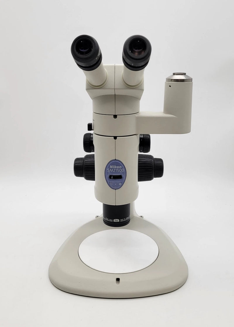 Nikon Stereo Microscope SMZ1500 with Phototube and Stand - Microscope Marketplace