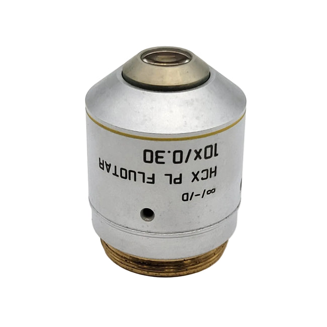 Leica Microscope Objective HCX PL Fluotar 10x 506505 - Microscope Marketplace