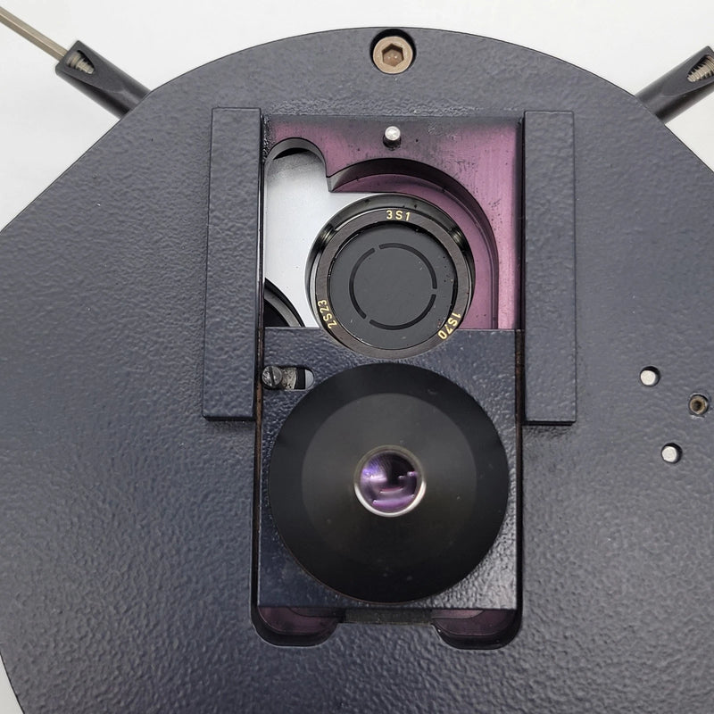 Leica Microscope Swing Out Condenser UCA/P with Phase Contrast 11551062 - microscopemarketplace