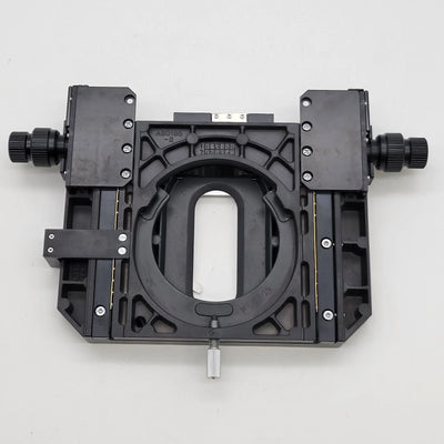 Olympus Microscope Mechanical XY Stage with Slide Holder for SZH - microscopemarketplace