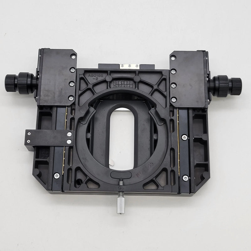 Olympus Microscope Mechanical XY Stage with Slide Holder for SZH - microscopemarketplace