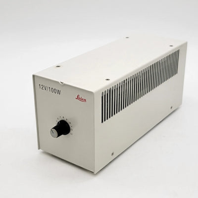 Leica Microscope 12V 100W Halogen Lamp Power Supply 11501179 - microscopemarketplace