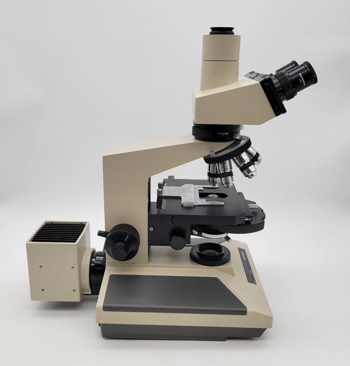 Olympus Microscope BH-2 with DIC / NIC, Phase Contrast, and Trinocular Head - Microscope Marketplace