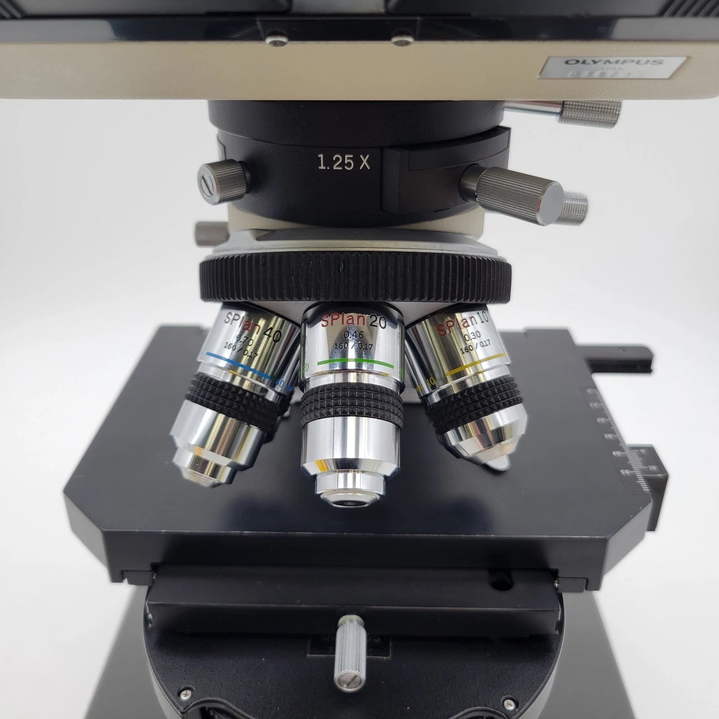 Olympus Microscope BH-2 with DIC / NIC, Phase Contrast, and Trinocular Head - Microscope Marketplace