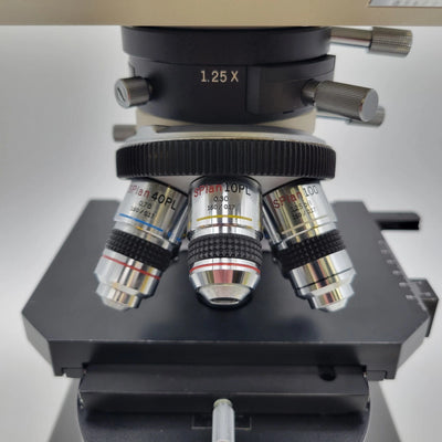 Olympus Microscope BH-2 with DIC / NIC, Phase Contrast, and Trinocular Head - Microscope Marketplace