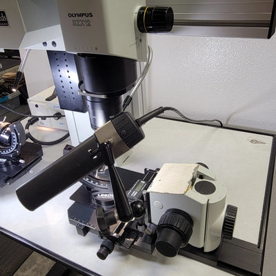 Olympus Leeds Forensics Bullet Comparison Microscope SZX12 with Motorized Table - Microscope Marketplace