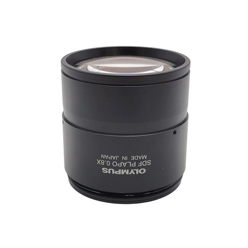 Olympus Stereo Microscope Objective SDF PLAPO 0.8x for SZX16 - Microscope Marketplace