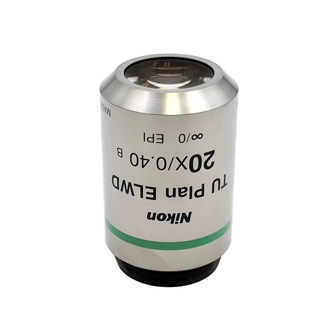 Nikon Microscope Objective TU Plan 20x ELWD Epi - Microscope Marketplace