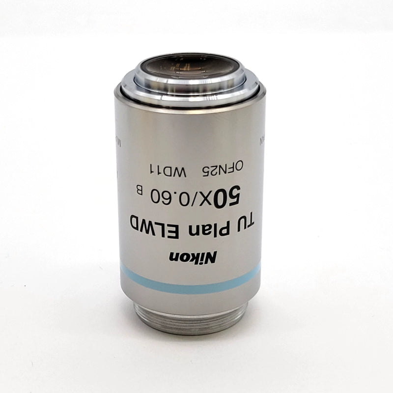 Nikon Microscope Objective TU Plan 50x ELWD Epi - Microscope Marketplace