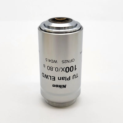 Nikon Microscope Objective TU Plan 100x ELWD Epi - Microscope Marketplace