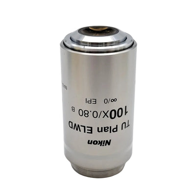 Nikon Microscope Objective TU Plan 100x ELWD Epi - Microscope Marketplace