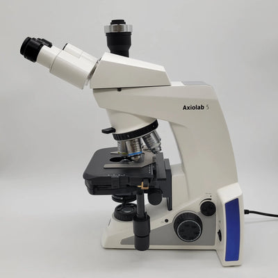 Zeiss Microscope Axiolab 5 LED with Gout Kit Analyzer and Trinocular Head - Microscope Marketplace