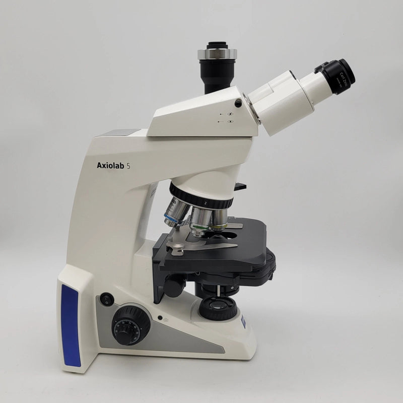 Zeiss Microscope Axiolab 5 LED with Gout Kit Analyzer and Trinocular Head - Microscope Marketplace