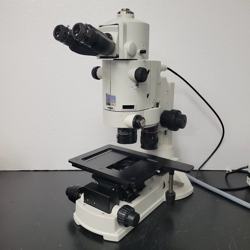Nikon Stereo Microscope AZ100 Multizoom with Fluorescence and Trinocular Head - Microscope Marketplace