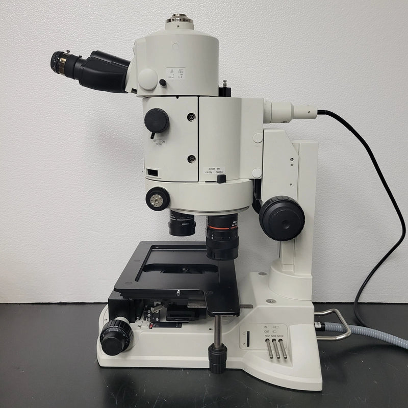 Nikon Stereo Microscope AZ100 Multizoom with Fluorescence and Trinocular Head - Microscope Marketplace