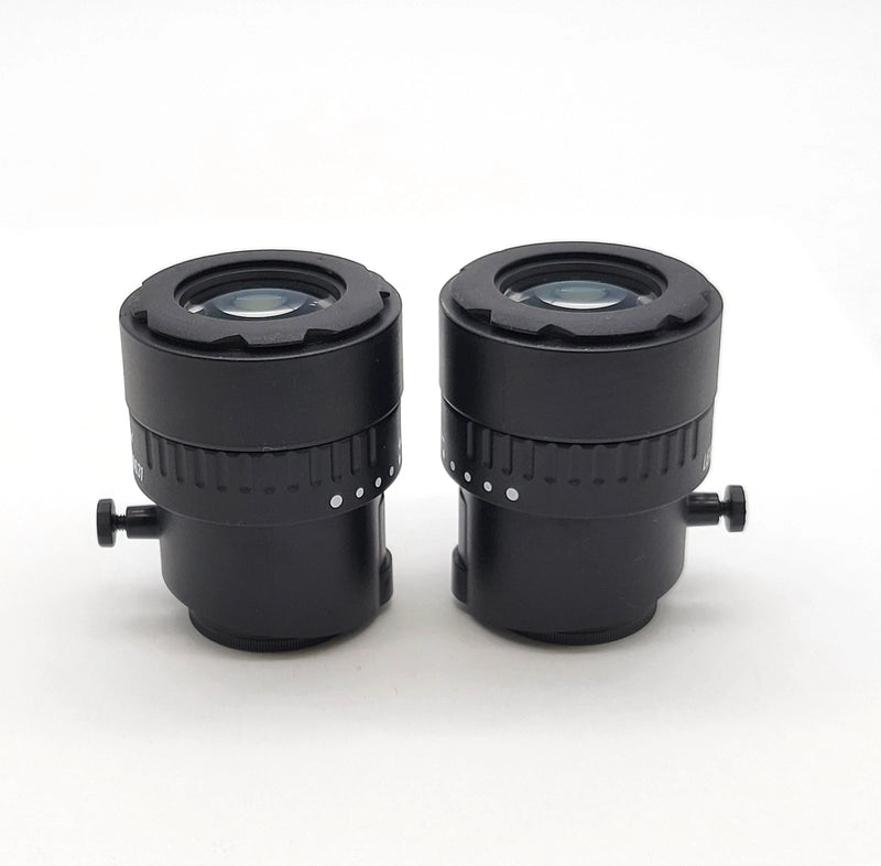 Leica Stereo Microscope 16x Eyepiece Pair 16x/15 Eyepieces 10450631 - Microscope Marketplace