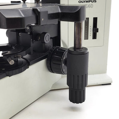 Olympus Microscope XY Stage Coaxial Drive Extension Knobs for BX40/50 Stages - Microscope Marketplace