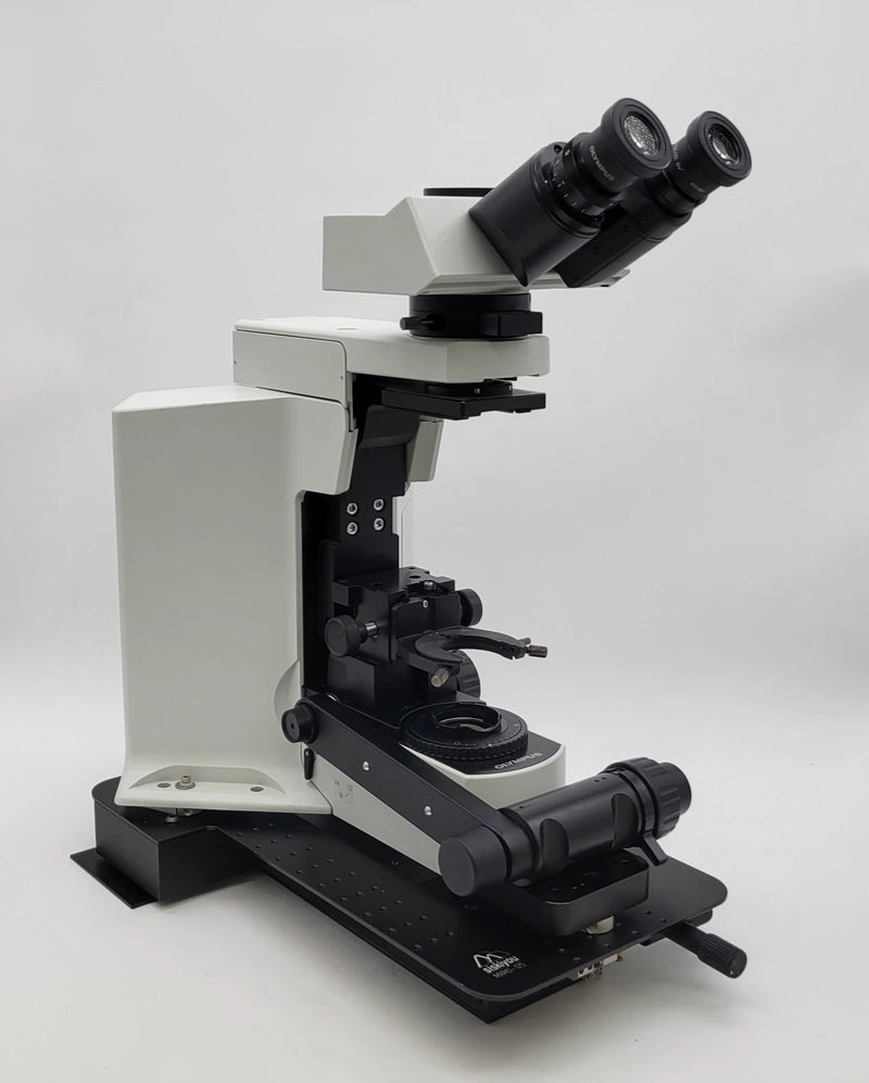 Olympus Microscope BX51WI Water Immersion with Siskiyou MXMS-125 XY Translator - Microscope Marketplace
