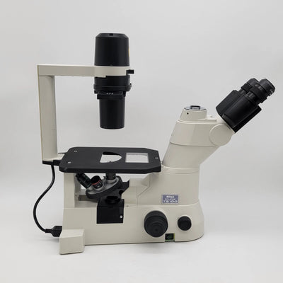 Nikon Microscope Eclipse TS100 with Trinocular Head, Phase Contrast Tissue Culture - Microscope Marketplace