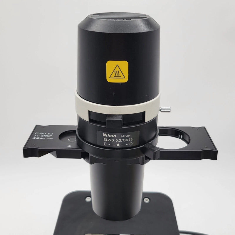 Nikon Microscope Eclipse TS100 with Trinocular Head, Phase Contrast Tissue Culture - Microscope Marketplace