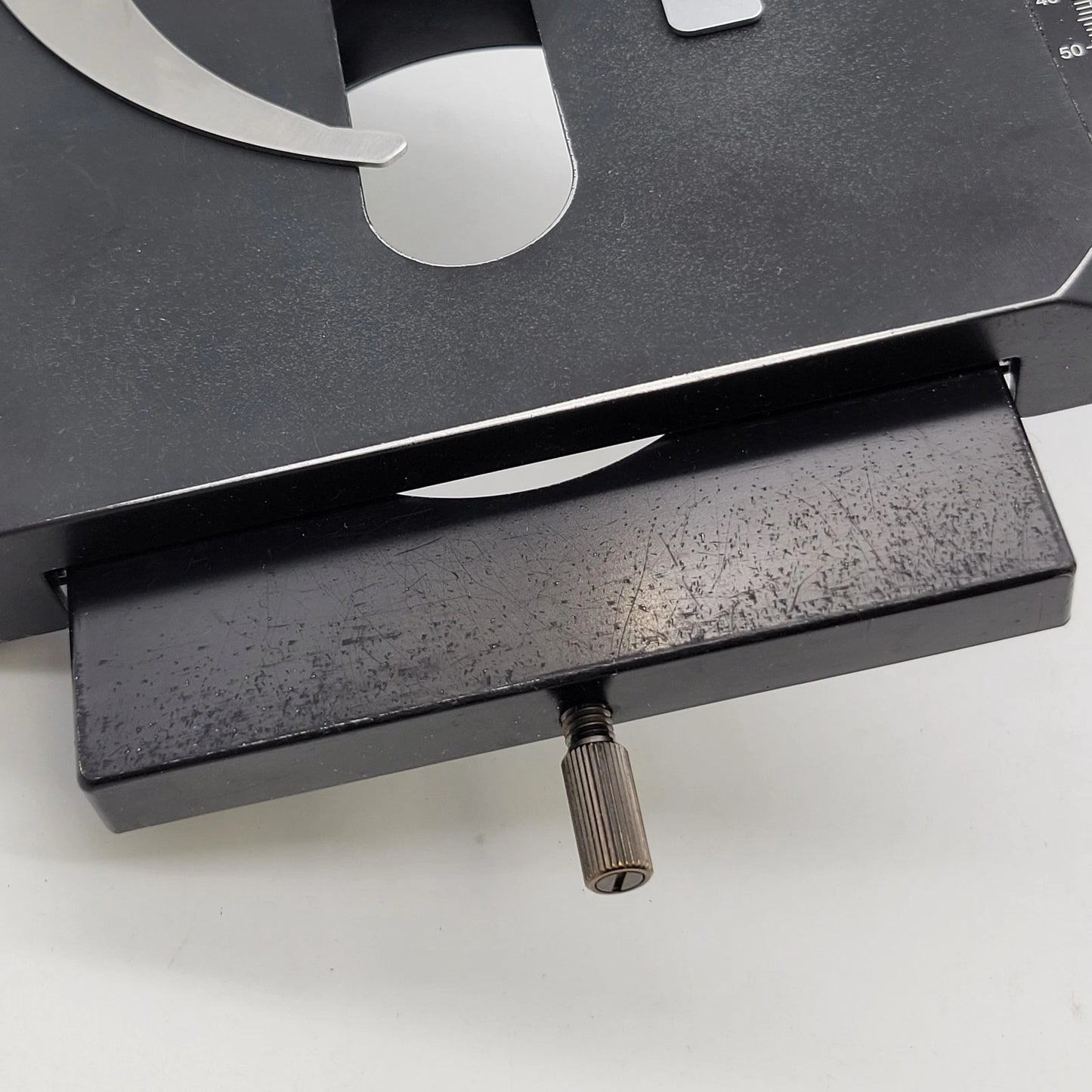 Olympus Microscope XY Stage U-SVRB-4 with Slide Holder for BX Series *DEAL* - Microscope Marketplace