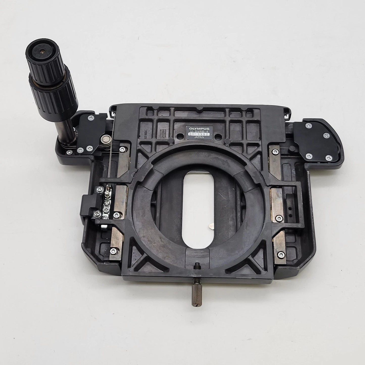 Olympus Microscope XY Stage U-SVRB-4 with Slide Holder for BX Series *DEAL* - Microscope Marketplace