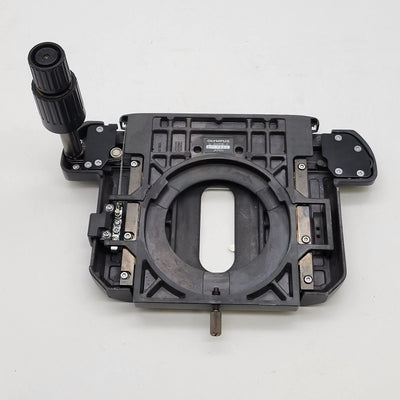 Olympus Microscope XY Stage U-SVRB-4 with Slide Holder for BX Series *DEAL* - Microscope Marketplace
