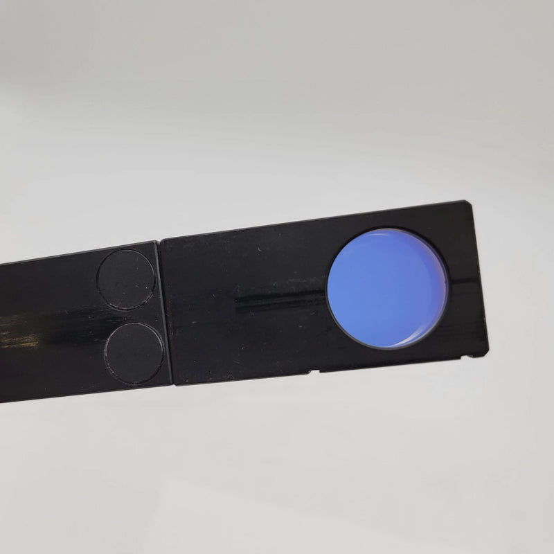Olympus Microscope U-LBD-2 Light Balancing Daylight Blue Filter Slider - Microscope Marketplace