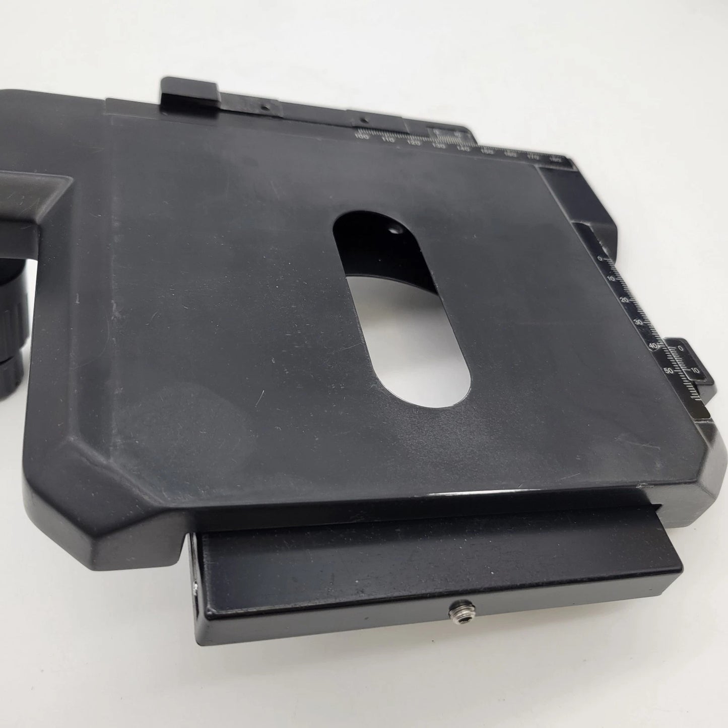 Olympus Microscope U-SVLC Left Hand Mechanical XY Stage for BX45 BX46 *DEAL* - Microscope Marketplace