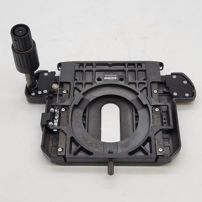Olympus Microscope Right Hand Mechanical XY Stage U-SVRB-4 for BX Series *DEAL* - Microscope Marketplace