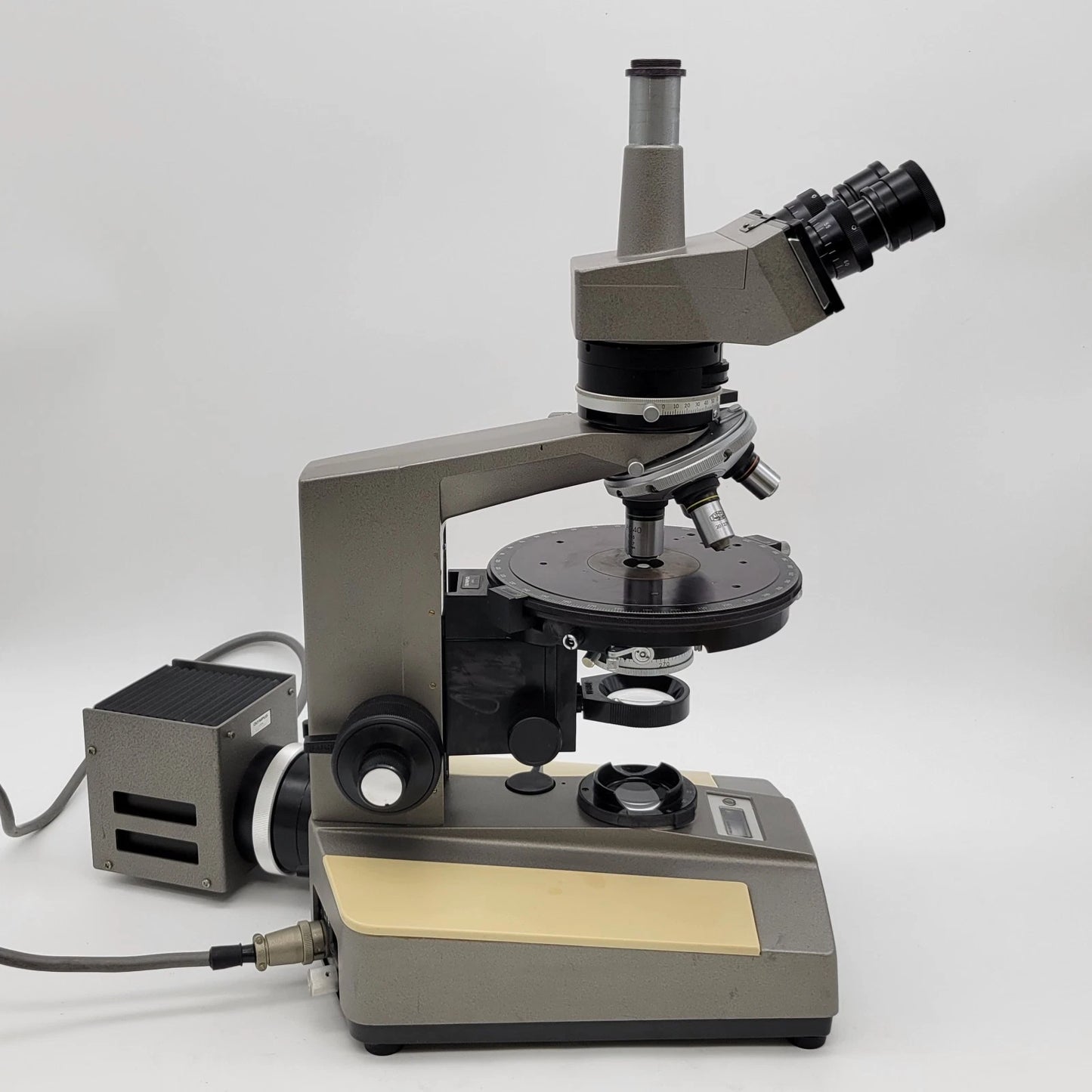 Olympus Microscope BH Pol Polarizing with Trinocular Head - Microscope Marketplace