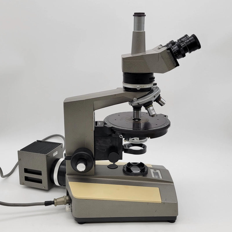 Olympus Microscope BH Pol Polarizing with Trinocular Head - Microscope Marketplace