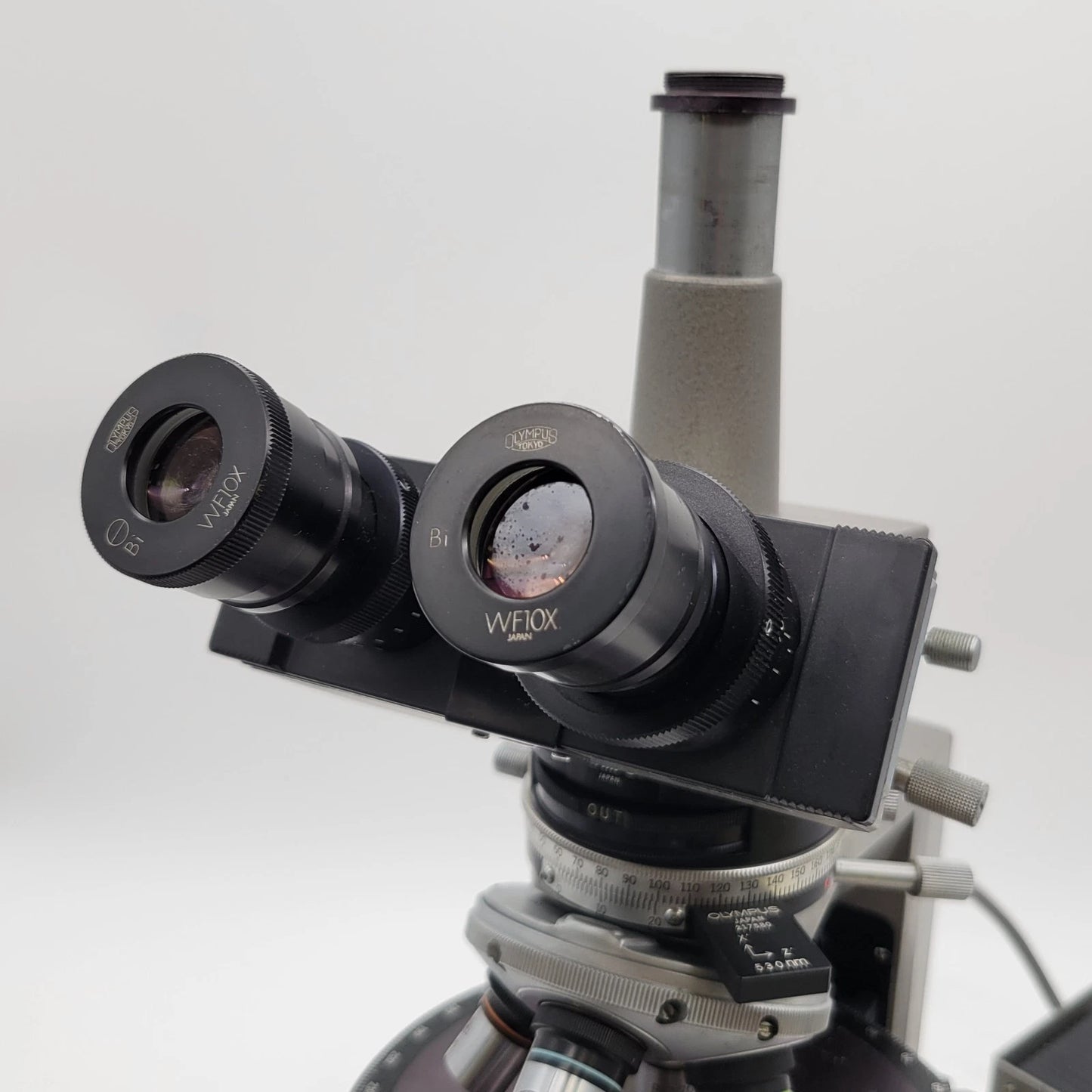 Olympus Microscope BH Pol Polarizing with Trinocular Head - Microscope Marketplace