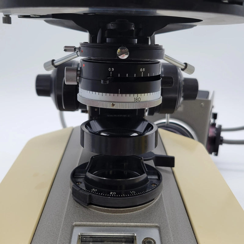 Olympus Microscope BH Pol Polarizing with Trinocular Head - Microscope Marketplace
