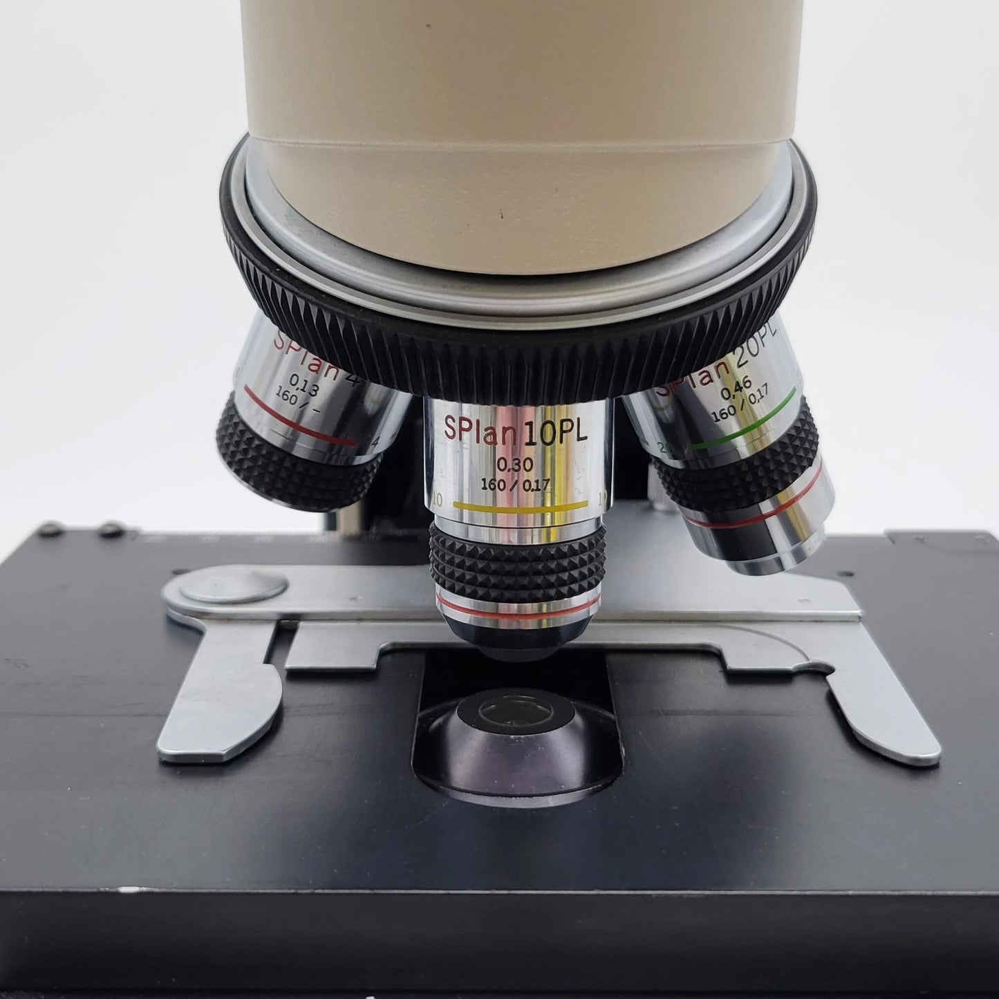 Olympus Microscope BH-2 with Phase Contrast, SPlan Objectives & Trinocular Head - Microscope Marketplace