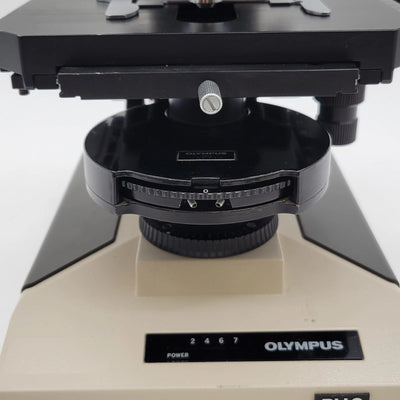Olympus Microscope BH-2 with Phase Contrast, SPlan Objectives & Trinocular Head - Microscope Marketplace