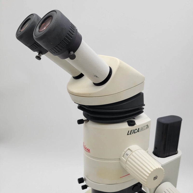 Leica Stereo Microscope MZ7.5 with Coaxial Illumination for Inspection / Necropsy - Microscope Marketplace