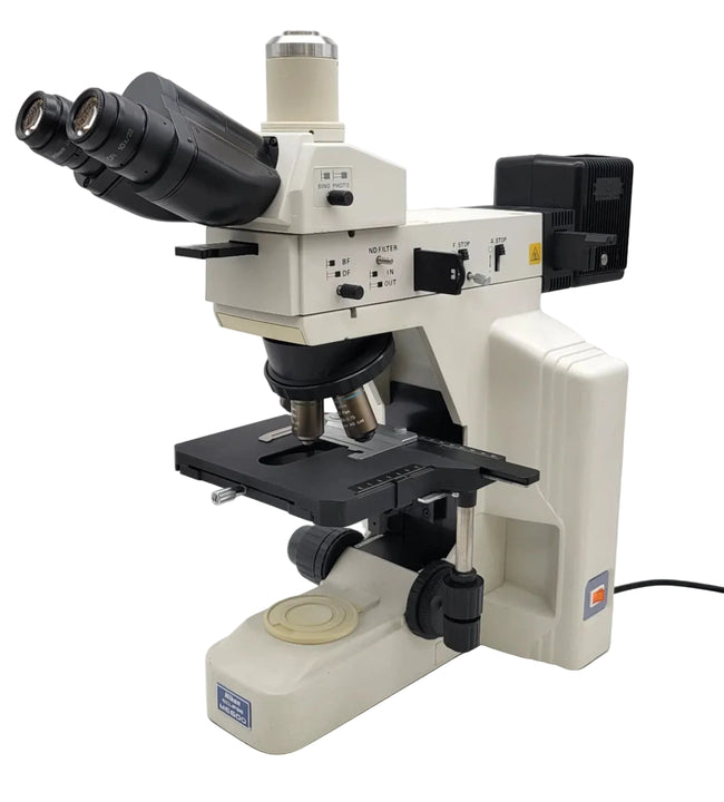 Nikon Microscope ME600 Metallurgical with Polarization & Trinocular Head - Microscope Marketplace