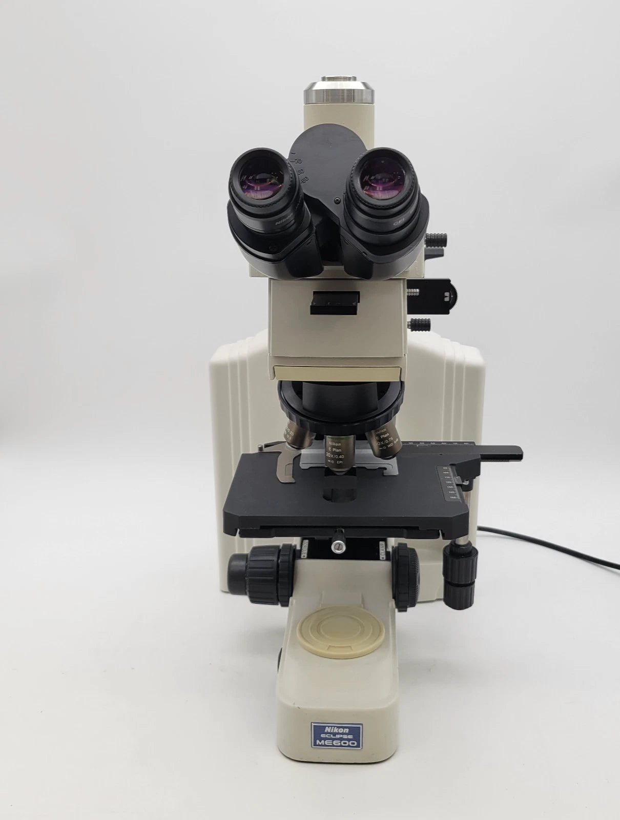 Nikon Microscope ME600 Metallurgical with Polarization & Trinocular Head - Microscope Marketplace