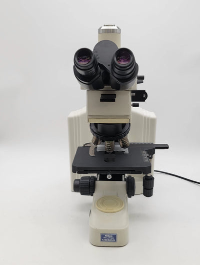 Nikon Microscope ME600 Metallurgical with Polarization & Trinocular Head - Microscope Marketplace